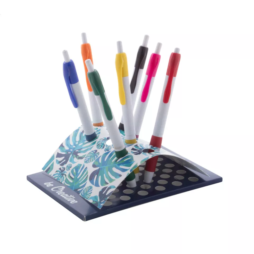 Folty white  pen holder 