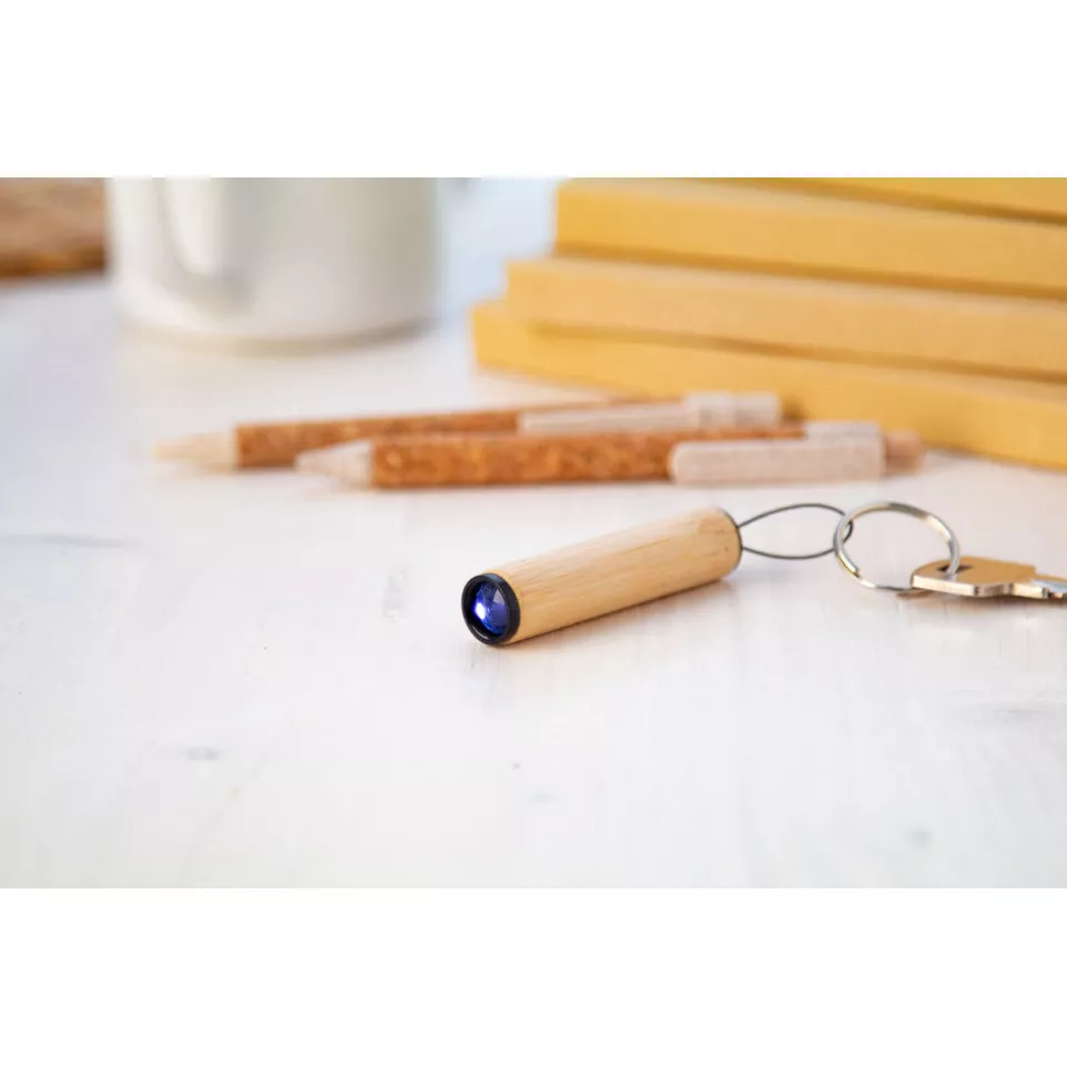 Lampoo natural  bamboo flashlight 