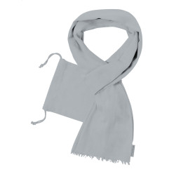 Speer grey  organic cotton scarf 