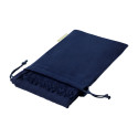 Speer dark blue  organic cotton scarf 