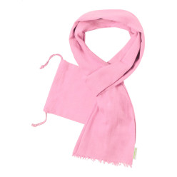 Speer rose  Echarpe en coton bio 