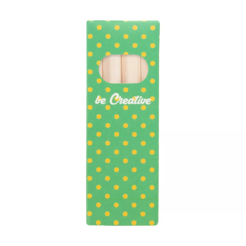 Penxil 4 white  custom 4 pc pencil set 