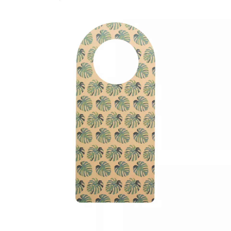 Disturb Eco natural  custom door hanger 