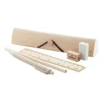 Outline natural  stationery set 