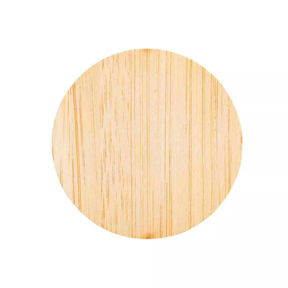 BooBadge naturelle  badge en bambou 