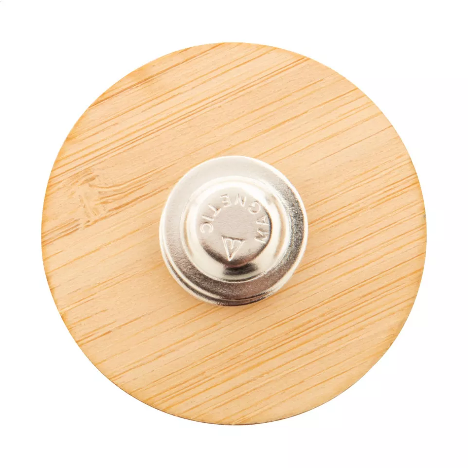 BooBadge natuurlijk  bamboe badge 