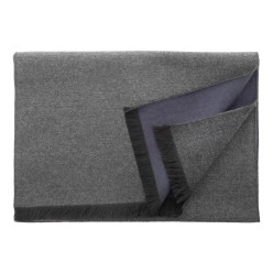 Chamonix dark blue grey men's scarf 