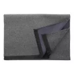 Chamonix dark blue grey men's scarf 