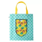 SuboShop Fold B RPET zwart wit custom made boodschappentas 