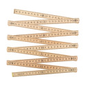 Gable natural  folding ruler 