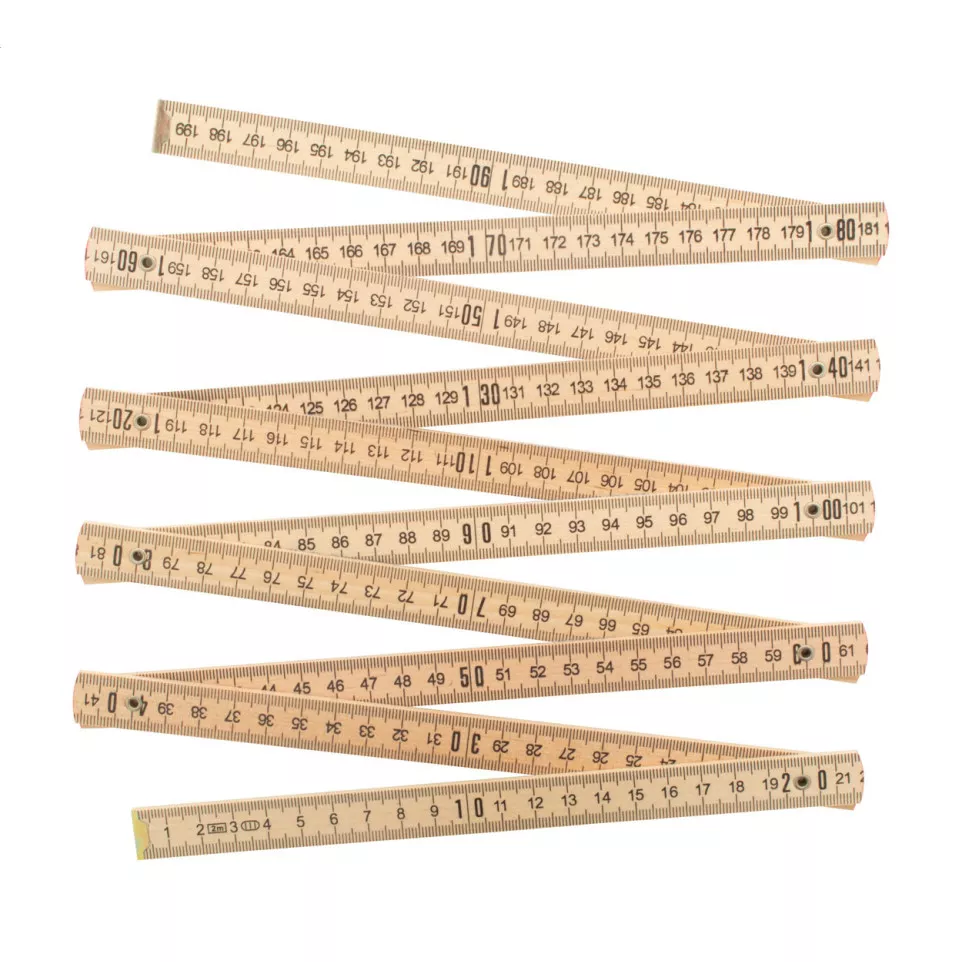 Gable natural  folding ruler 