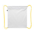CreaDraw Kids RPET jaune blanc sac piscine personnalisé pour enfants  