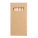 Penxil 6 Eco natuurlijk  custom made 6-delige potloodset 