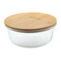 Ruttata transparent naturelle lunch box en verre 