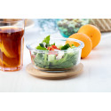 Ruttata transparent naturelle lunch box en verre 