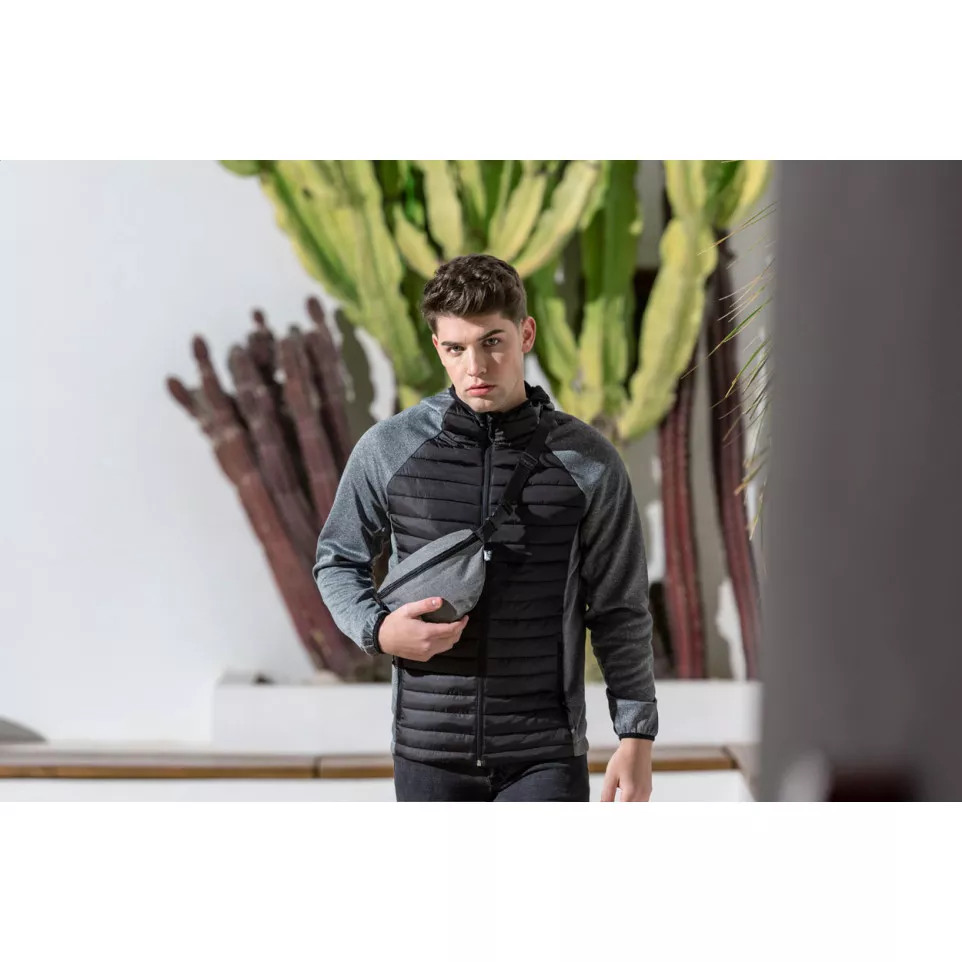 Cochel asgrijs  RPET-heuptasje 