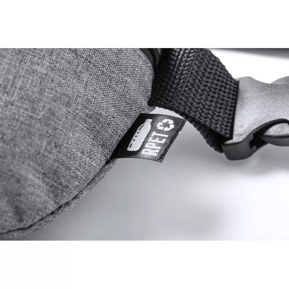 Cochel asgrijs  RPET-heuptasje 