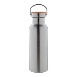 Manaslu silver  insulated bottle 