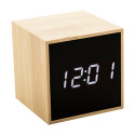Boolarm natural  bamboo alarm clock 