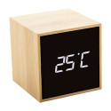 Boolarm natural  bamboo alarm clock 