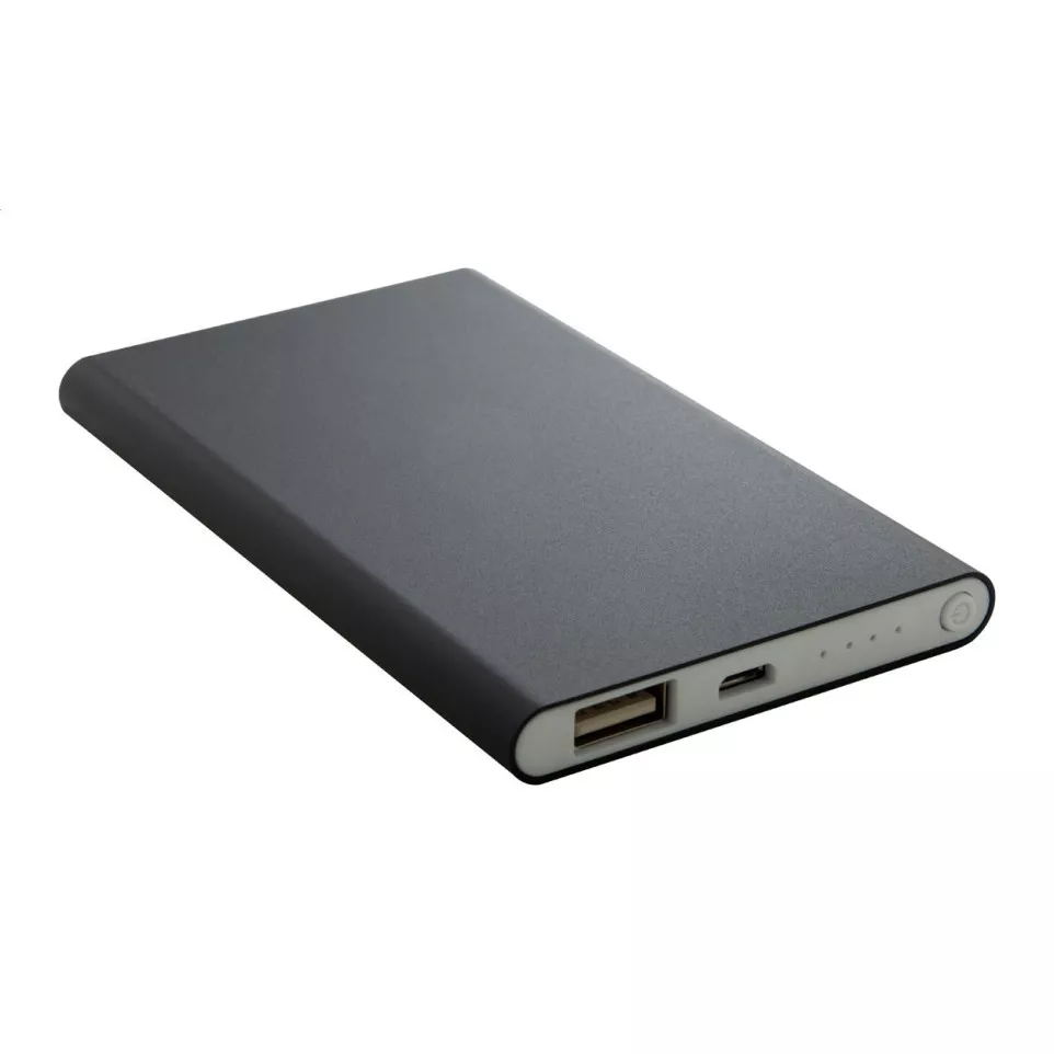 FlatFour black  USB power bank 
