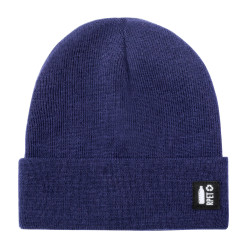 Peaky dark blue  RPET winter hat 