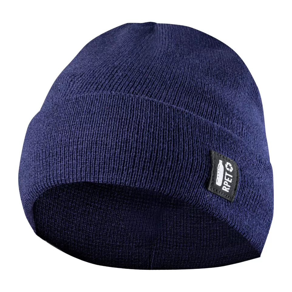 Peaky donker blauw  RPET wintermuts 