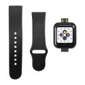 Wristo black  smart watch 