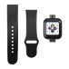 Wristo black  smart watch 