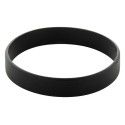 Wristy noir  bracelet silicone 