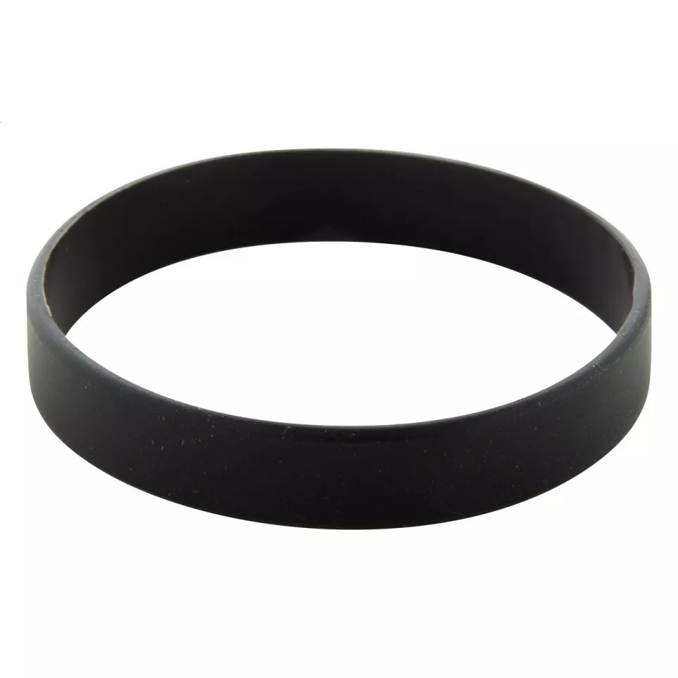 Wristy noir  bracelet silicone 