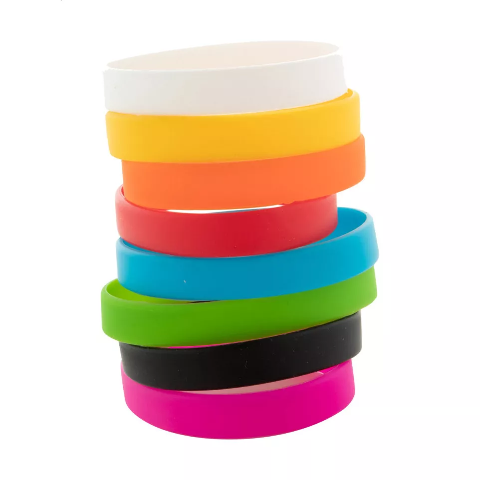 Wristy bleu clair  bracelet silicone 