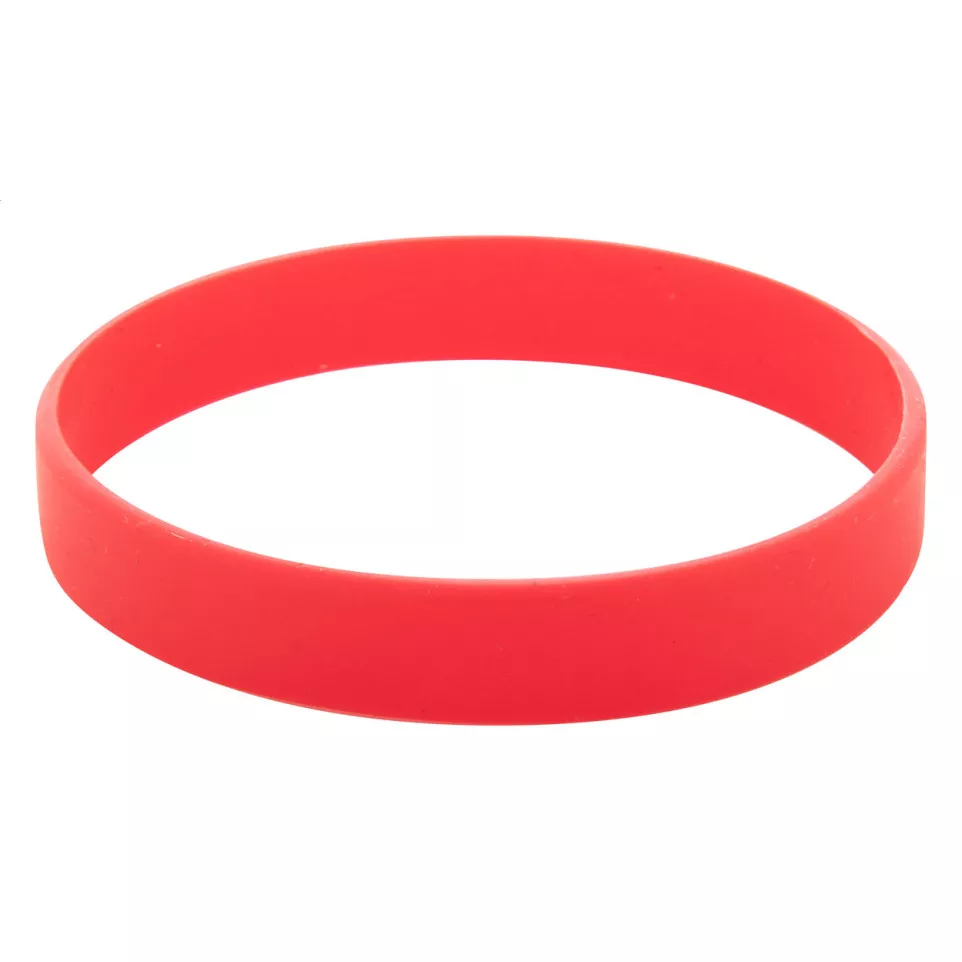 Wristy red  silicone wristband 