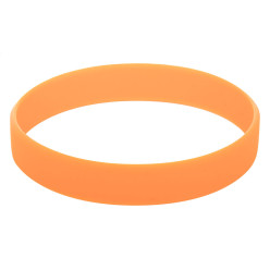Wristy orange  silicone wristband 