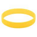 Wristy yellow  silicone wristband 
