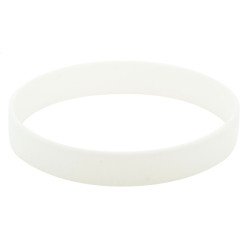 Wristy wit  siliconen polsbandje 