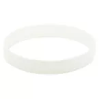 Wristy white  silicone wristband 