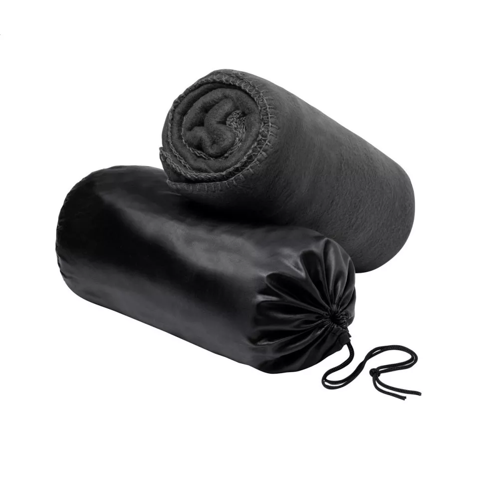 Nanda black  RPET polar blanket 