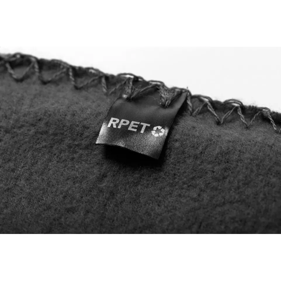 Nanda black  RPET polar blanket 