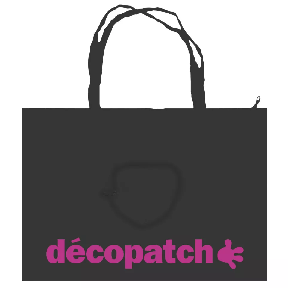 Sac coeur noir/ Pce