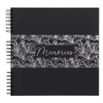 Exacompta Titane Spiral Photo Album, 60 Black Pages/ Pc.