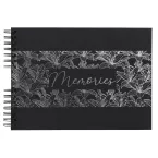 Exacompta Titane Spiral Photo Album, 50 Black Pages/ Pc.