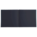 Fotoalb boek 30p zw-25x25 Prestige blauw/ St.