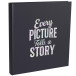 Exacompta Letters Photo Album, 60 Black Pages/ Pc.