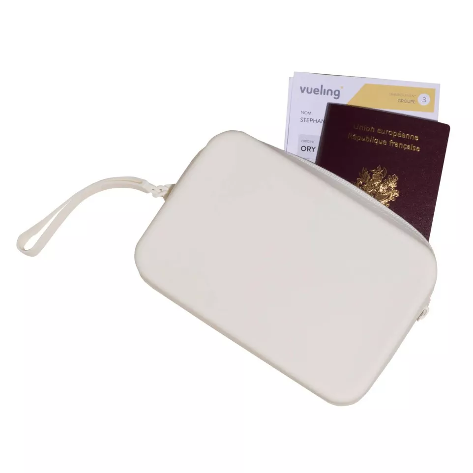 Silicon pouch TITANE- 18,5x12x3,5cm...