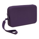 Pochette silicone TITANE 15x9x2,5cm ass/ Pce