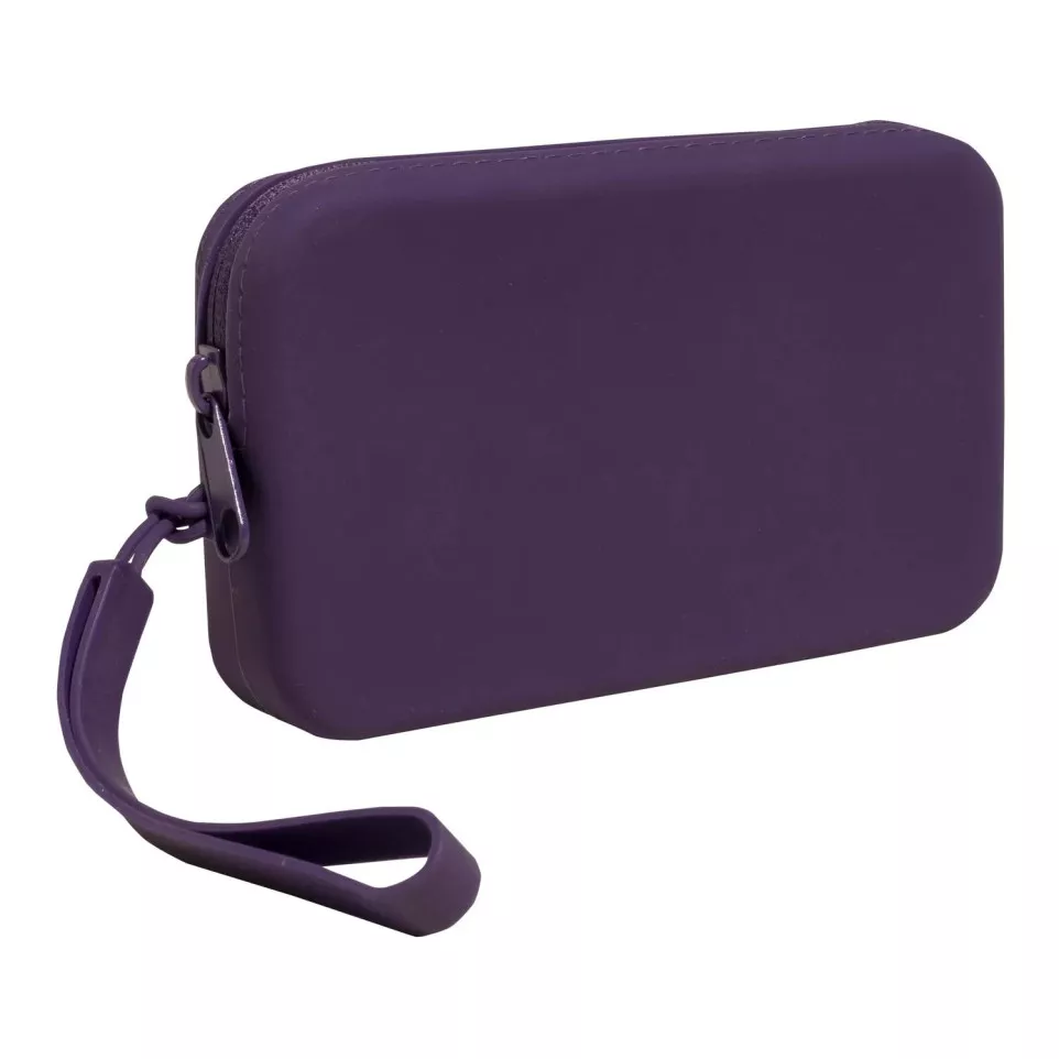 Silicon pouch TITANE 15x9x2,5cm ass-/...