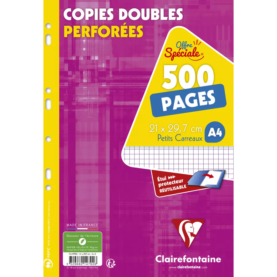 FOLDER PUNCHED 250 DOUBLE SH A4 5X5-/...