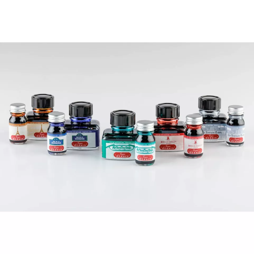 Writing ink set - colors of paris-/ Pc.