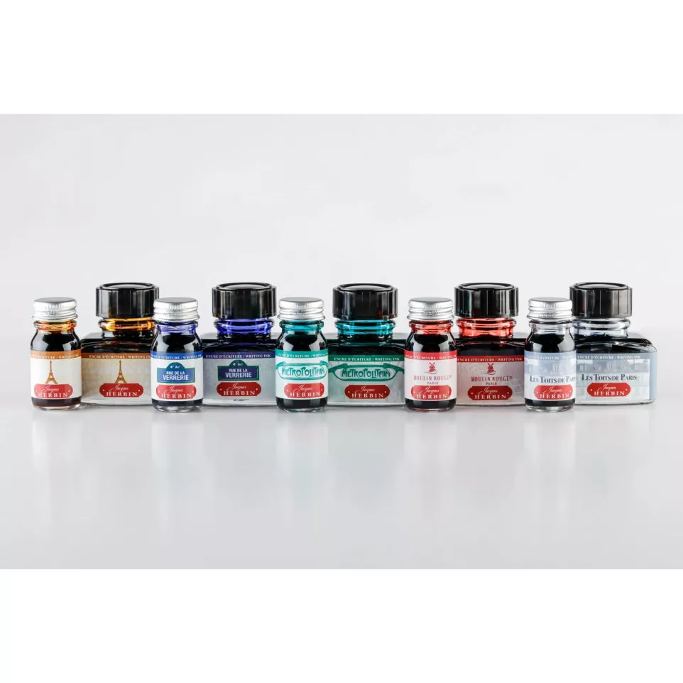 Writing ink set - colors of paris-/ Pc.